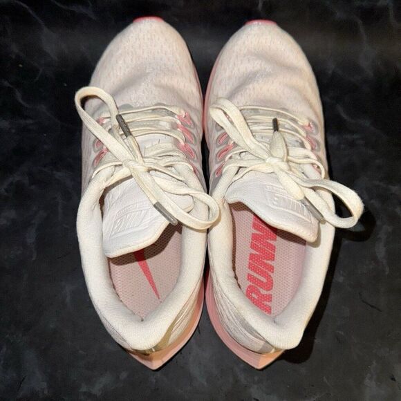 Nike Air Zoom Pegasus 35 PRM White Pink Athletic Running Shoes Sneakers Size 6.5 - Picture 6 of 8